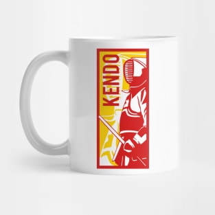 Kendo Fighter Sign Mug